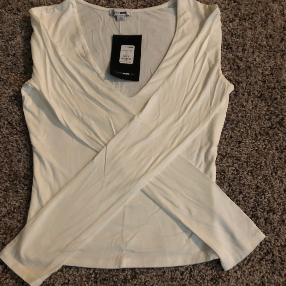 Long sleeve crop
